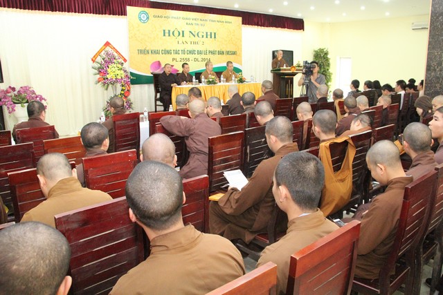Ninh Bình: Hội nghị lần 2 triển khai công tác tổ chức Đại lễ Phật đản Vesak LHQ 2014