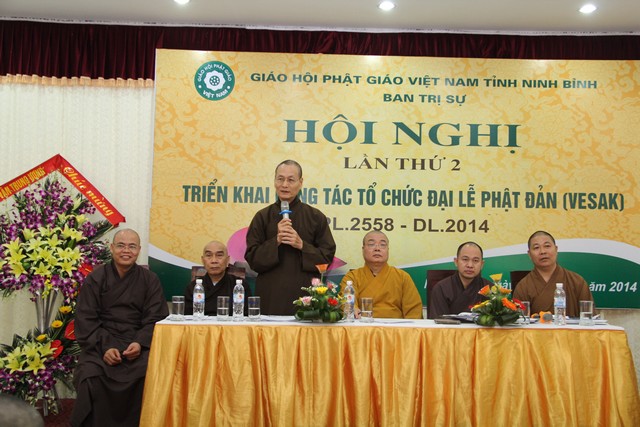 Ninh Bình: Hội nghị lần 2 triển khai công tác tổ chức Đại lễ Phật đản Vesak LHQ 2014