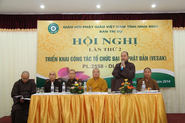 Ninh Bình: Hội nghị lần 2 triển khai công tác tổ chức Đại lễ Phật đản Vesak LHQ 2014