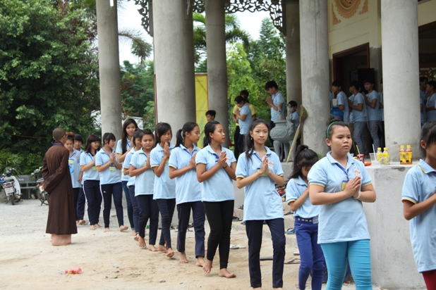 Bình Dương: Chùa Huệ Minh khai mạc khóa tu mùa hè