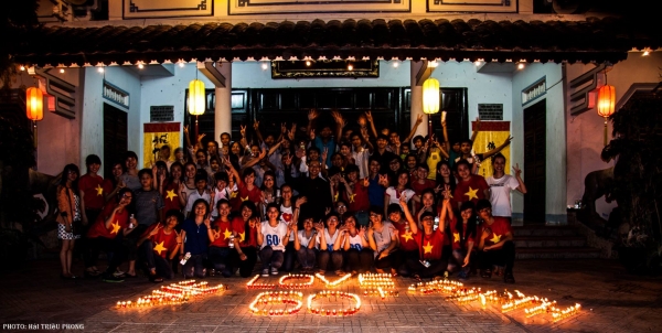 Khánh Hòa: Chùa Kỳ Viên Trung Nghĩa – Nha Trang hưởng ứng “Giờ Trái Đất” năm 2014