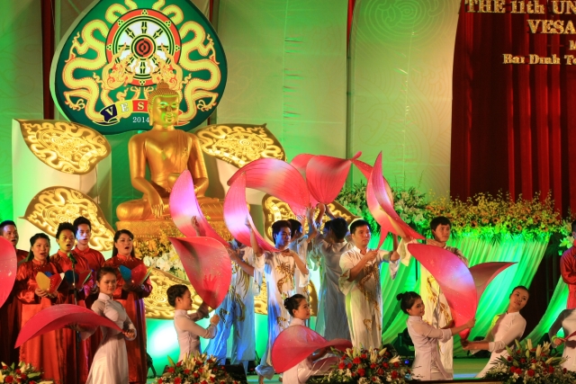 Vesak 2014: Chùm ảnh thành công của phiên khai mạc Vesak 2014