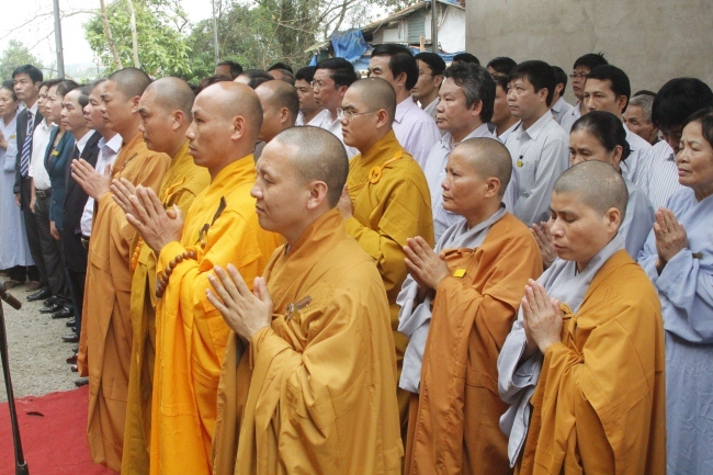Phật giáo Hà Tĩnh tổ chức lễ truy niệm Cố Đại lão Hòa thượng Thích Trí Tịnh