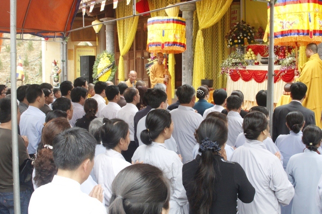 Phật giáo Hà Tĩnh tổ chức lễ truy niệm Cố Đại lão Hòa thượng Thích Trí Tịnh
