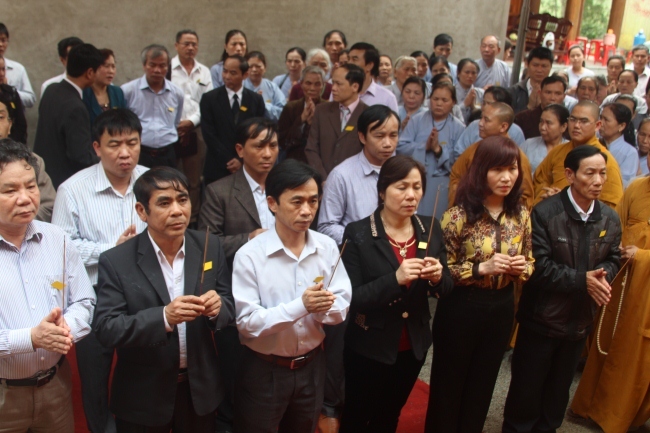 Phật giáo Hà Tĩnh tổ chức lễ truy niệm Cố Đại lão Hòa thượng Thích Trí Tịnh