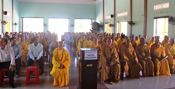 Quảng Nam: BTS PG tỉnh tổ chức Đại lễ cầu nguyện hòa bình cho biển Đông