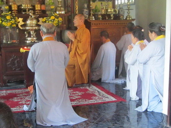 Khánh Hòa: Đạo tràng Bát Quan Trai chùa Thiên Bửu