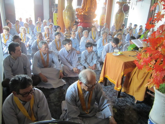 Khánh Hòa: Đạo tràng Bát Quan Trai chùa Thiên Bửu