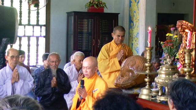 Khánh Hòa: Lễ húy nhật HT Thích Nhơn Hưng, Tổ Khai sơn chùa Thanh Hải