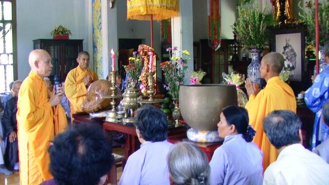 Khánh Hòa: Lễ húy nhật HT Thích Nhơn Hưng, Tổ Khai sơn chùa Thanh Hải