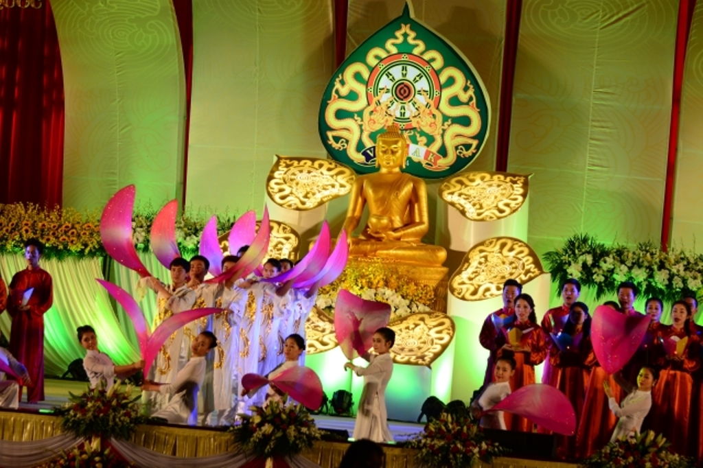 Vesak 2014: Chùm ảnh thành công của phiên khai mạc Vesak 2014