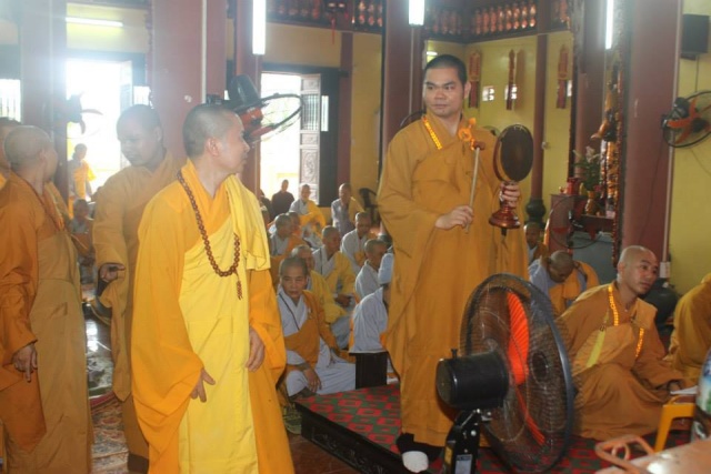 Thái Bình: Trường hạ chùa Thánh Long tổ chức lễ khai khóa an cư kiết hạ - PL.2558 – DL.2014