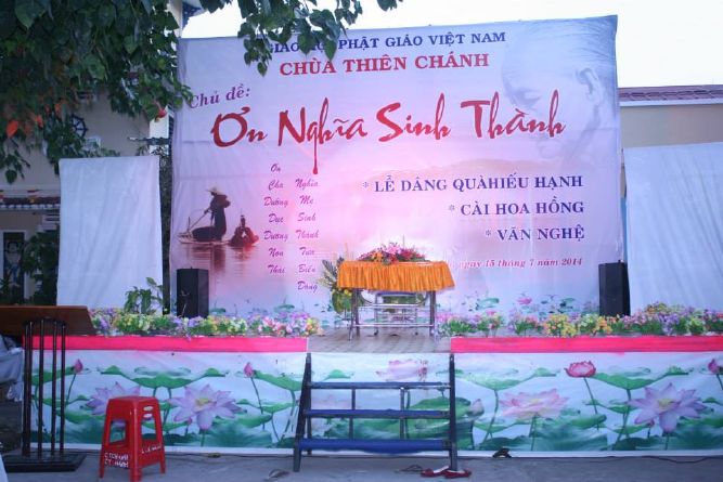 TP.HCM: Đại lễ tri ân cha mẹ tại chùa Thiên Chánh