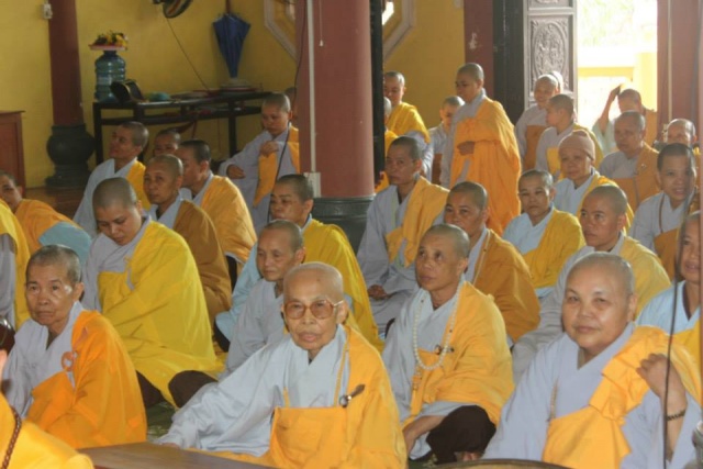 Thái Bình: Trường hạ chùa Thánh Long tổ chức lễ khai khóa an cư kiết hạ - PL.2558 – DL.2014