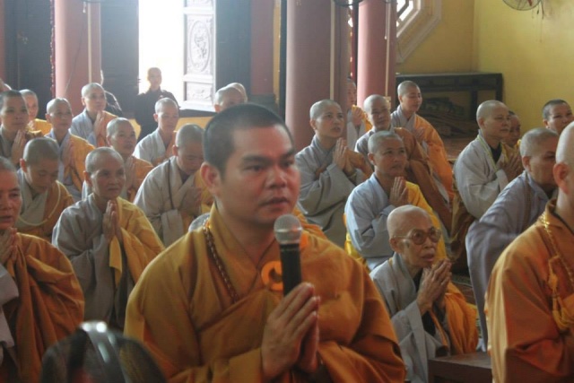 Thái Bình: Trường hạ chùa Thánh Long tổ chức lễ khai khóa an cư kiết hạ - PL.2558 – DL.2014