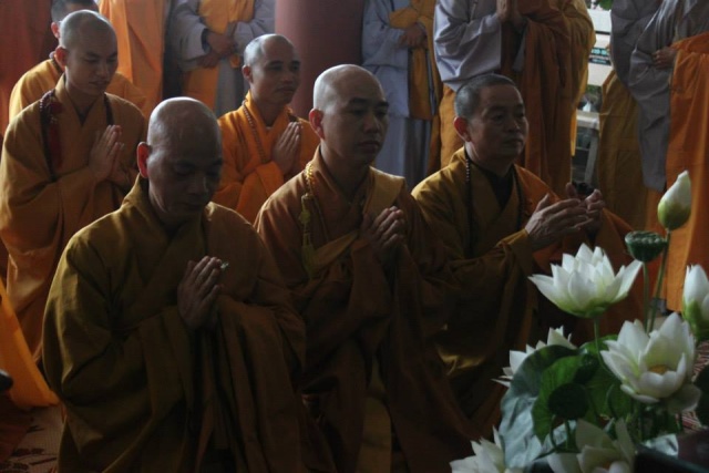 Thái Bình: Trường hạ chùa Thánh Long tổ chức lễ khai khóa an cư kiết hạ - PL.2558 – DL.2014