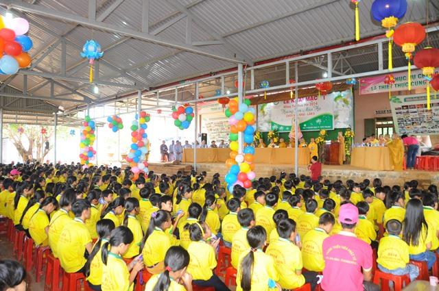 Khai mạc khóa tu mùa hè chủ đề: &quot;hương sen mùa hạ&quot; lần 5  chùa Hoa Khai tại (xã Đạo Nghĩa, huyện Đăk R&#039;lấp, tỉnh Đăk Nông)