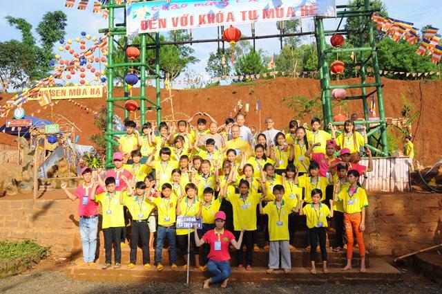 Khai mạc khóa tu mùa hè chủ đề: &quot;hương sen mùa hạ&quot; lần 5  chùa Hoa Khai tại (xã Đạo Nghĩa, huyện Đăk R&#039;lấp, tỉnh Đăk Nông)