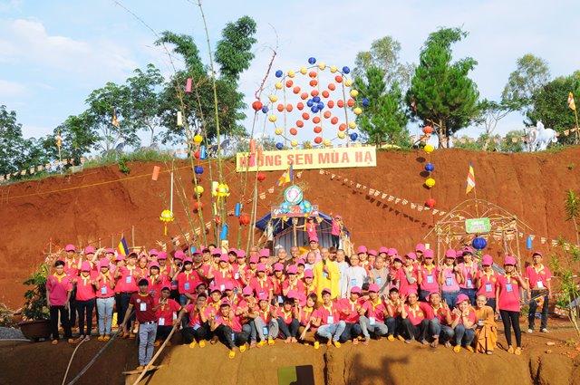 Khai mạc khóa tu mùa hè chủ đề: &quot;hương sen mùa hạ&quot; lần 5  chùa Hoa Khai tại (xã Đạo Nghĩa, huyện Đăk R&#039;lấp, tỉnh Đăk Nông)