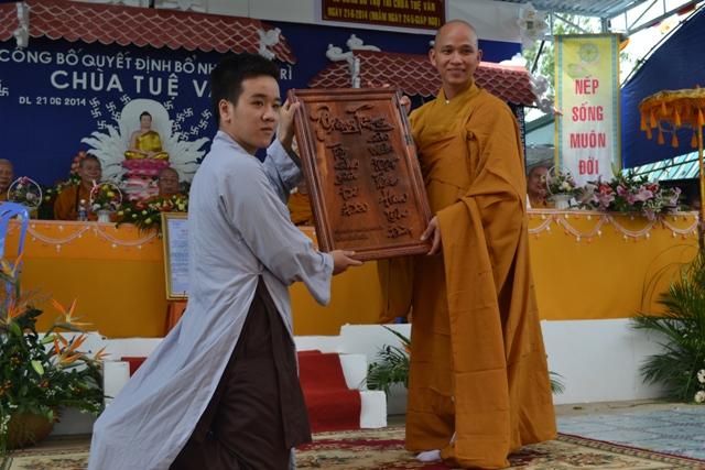 ĐakLak: Lễ Bổ Nhiệm Trụ Trì Chùa Tuệ Vân Huyện Ea Kar