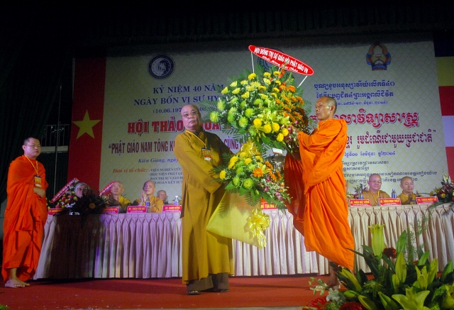 Kiên Giang: Hội thảo khoa học Phật giáo Nam tông Khmer đồng hành cùng dân tộc