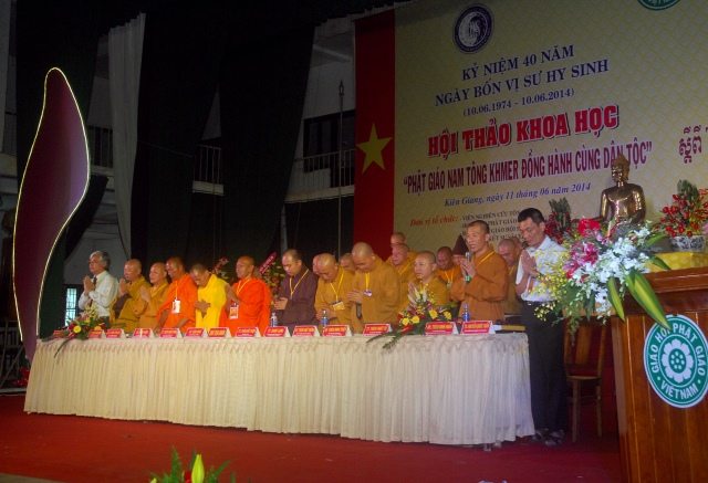 Kiên Giang: Hội thảo khoa học Phật giáo Nam tông Khmer đồng hành cùng dân tộc