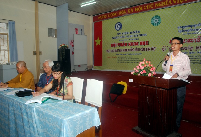 Kiên Giang: Hội thảo khoa học Phật giáo Nam tông Khmer đồng hành cùng dân tộc