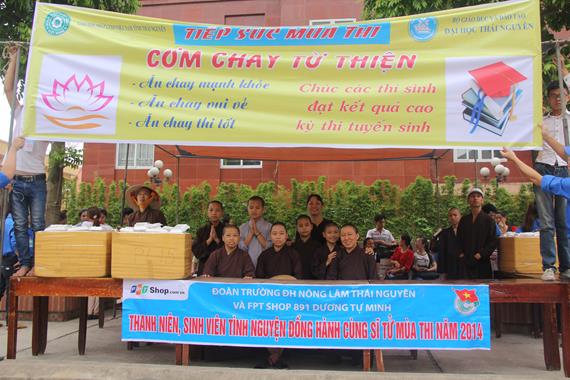 Thái Nguyên: “Chúng Tôi Đồng Hành Cùng Các Bạn” Mùa Thi 2014