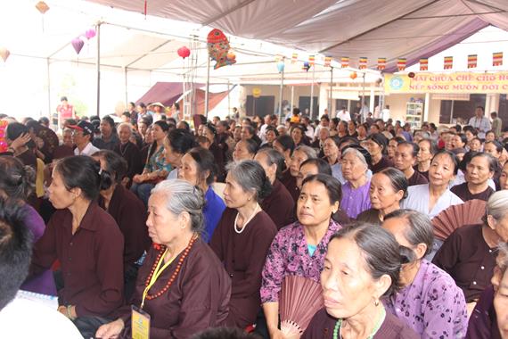 Thái Nguyên: Lễ Công Bố Quyết Định Bổ Nhiệm Trụ Trì Chùa Hương Quang ( Trinh Nữ )