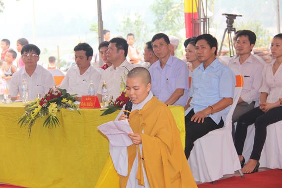 Thái Nguyên: Lễ Công Bố Quyết Định Bổ Nhiệm Trụ Trì Chùa Hương Quang ( Trinh Nữ )