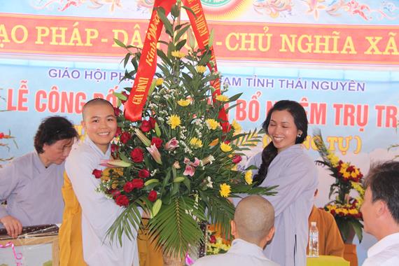 Thái Nguyên: Lễ Công Bố Quyết Định Bổ Nhiệm Trụ Trì Chùa Hương Quang (Trinh Nữ)
