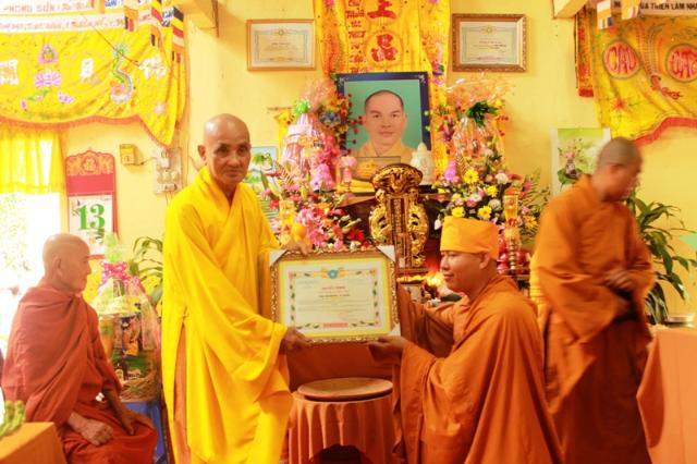 Đồng Tháp: Đại Tường HT. Thiện Lạc & Bổ Nhiệm Trụ Trì