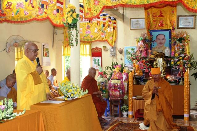 Đồng Tháp: Đại Tường HT. Thiện Lạc & Bổ Nhiệm Trụ Trì