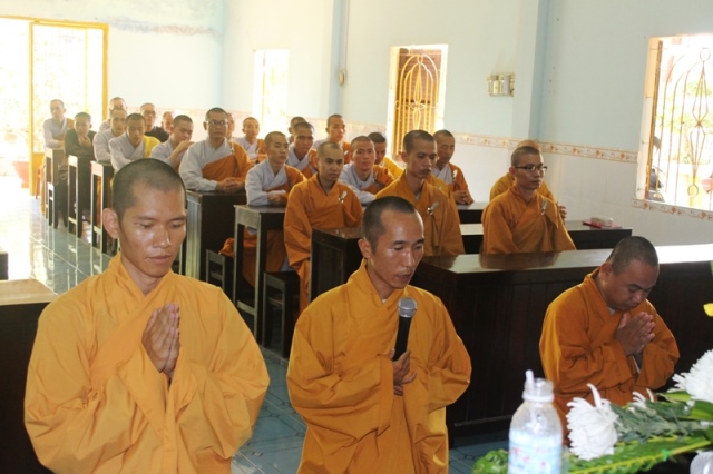 Đồng Tháp: Ban Chỉ Đạo An Cư Kiết Hạ Thăm Các Đạo Tràng