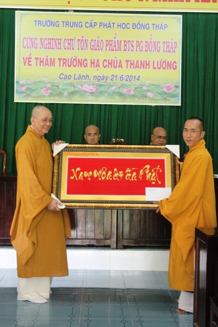 Đồng Tháp: Ban Chỉ Đạo An Cư Kiết Hạ Thăm Các Đạo Tràng