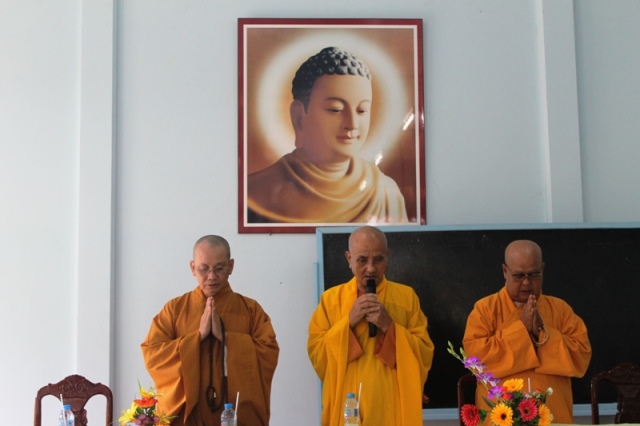 Đồng Tháp: Ban Chỉ Đạo An Cư Kiết Hạ Thăm Các Đạo Tràng