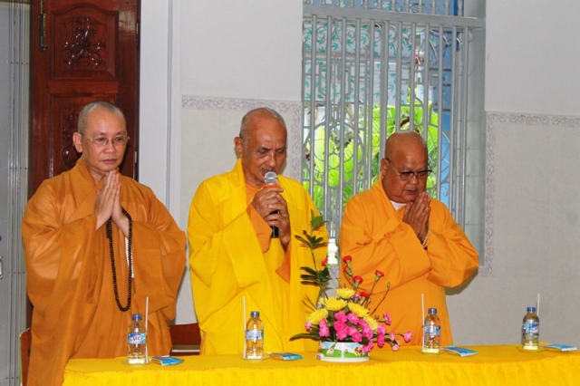 Đồng Tháp: Ban Chỉ Đạo An Cư Kiết Hạ Thăm Các Đạo Tràng