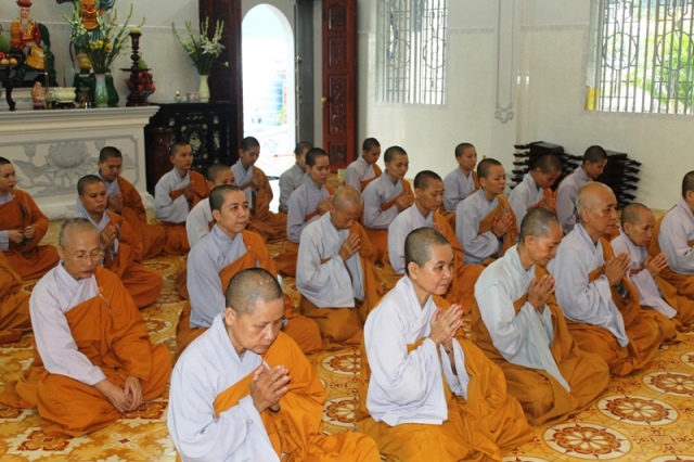 Đồng Tháp: Ban Chỉ Đạo An Cư Kiết Hạ Thăm Các Đạo Tràng