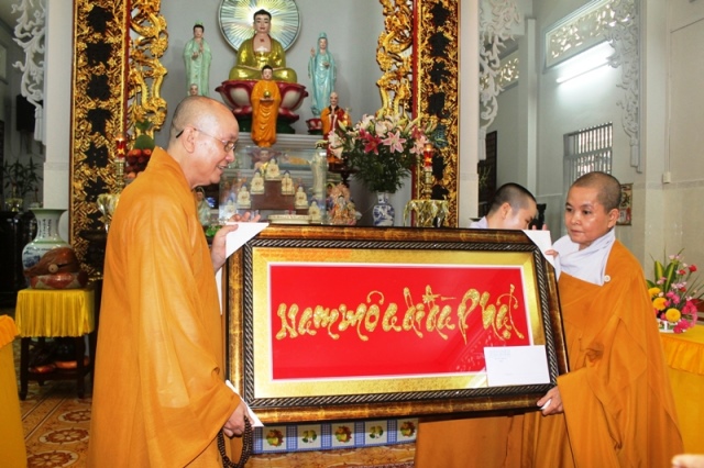 Đồng Tháp: Ban Chỉ Đạo An Cư Kiết Hạ Thăm Các Đạo Tràng