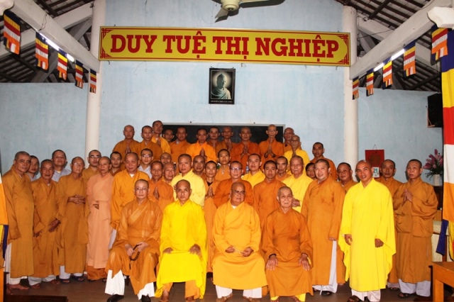 Đồng Tháp: Ban Chỉ Đạo An Cư Kiết Hạ Thăm Các Đạo Tràng