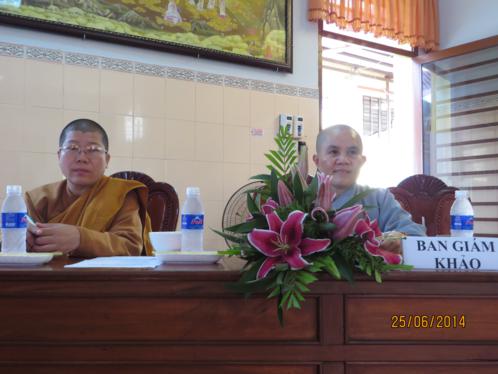 TP. HCM: Hội thi diễn giảng tại Trường hạ chùa Bình An (Q.Bình Tân)