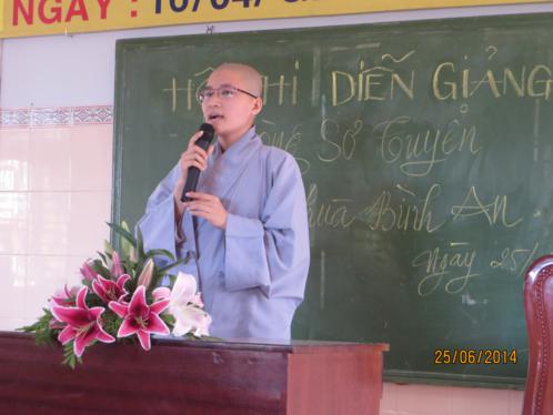 TP. HCM: Hội thi diễn giảng tại Trường hạ chùa Bình An (Q.Bình Tân)