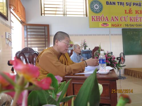 TP. HCM: Hội thi diễn giảng tại Trường hạ chùa Bình An (Q.Bình Tân)