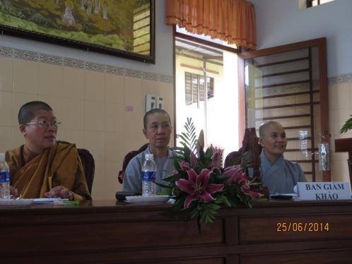 TP. HCM: Hội thi diễn giảng tại Trường hạ chùa Bình An (Q.Bình Tân)
