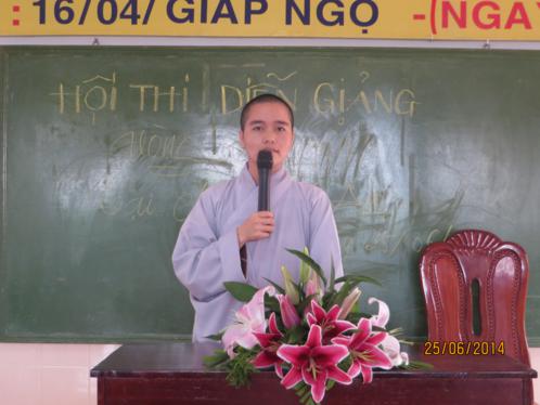 TP. HCM: Hội thi diễn giảng tại Trường hạ chùa Bình An (Q.Bình Tân)