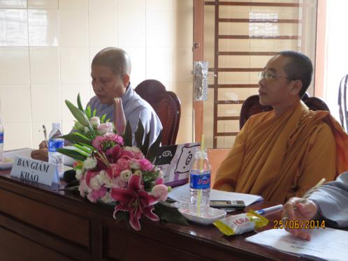 TP. HCM: Hội thi diễn giảng tại Trường hạ chùa Bình An (Q.Bình Tân)