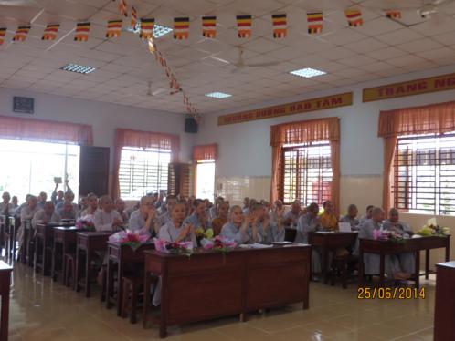 TP. HCM: Hội thi diễn giảng tại Trường hạ chùa Bình An (Q.Bình Tân)