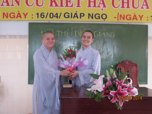 TP. HCM: Hội thi diễn giảng tại Trường hạ chùa Bình An (Q.Bình Tân)