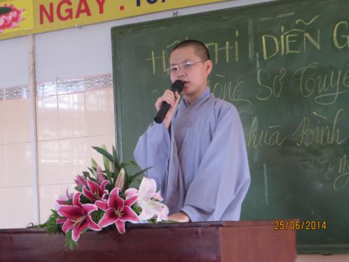 TP. HCM: Hội thi diễn giảng tại Trường hạ chùa Bình An (Q.Bình Tân)