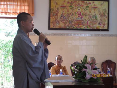 TP. HCM: Hội thi diễn giảng tại Trường hạ chùa Bình An (Q.Bình Tân)